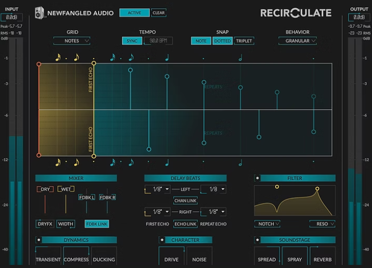 Newfangled Audio Recirculate